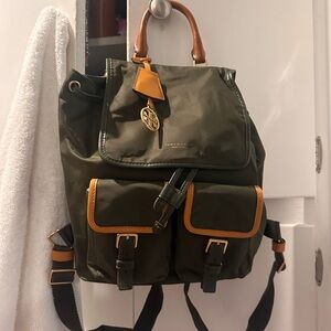 Tory Burch Backpack Purse great condition